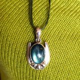 Pendentif Labradorite & Argent