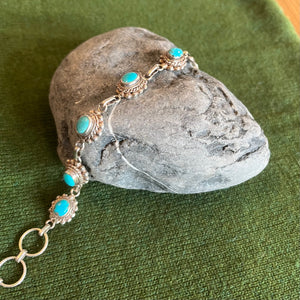 Bracelet Turquoise & Argent
