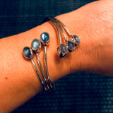 Bracelet Pierre de Lune & argent